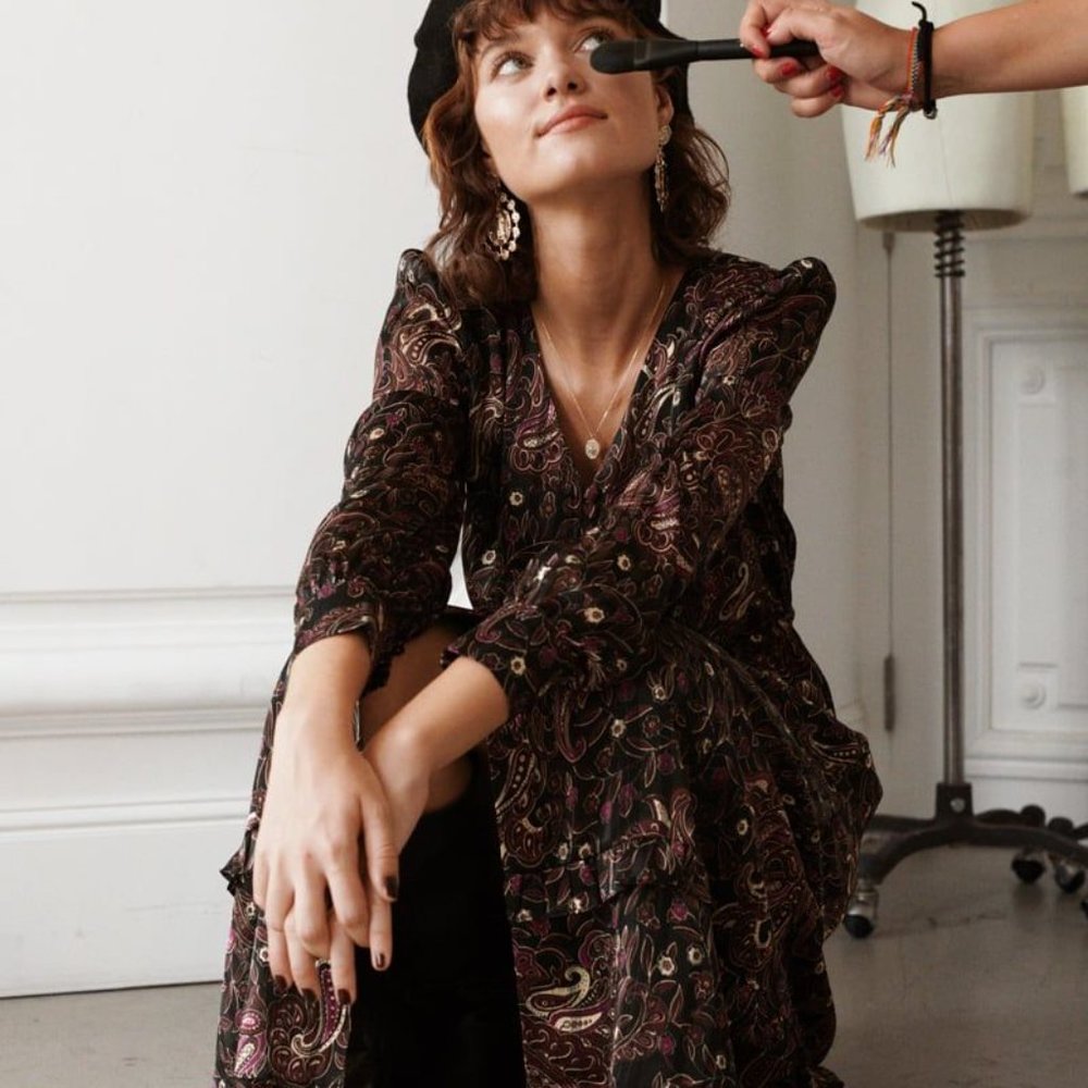 & Other Stories- Paris Atelier Paisley Fall Dress